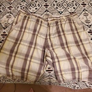 Marc ecko cut & sew linen shorts
